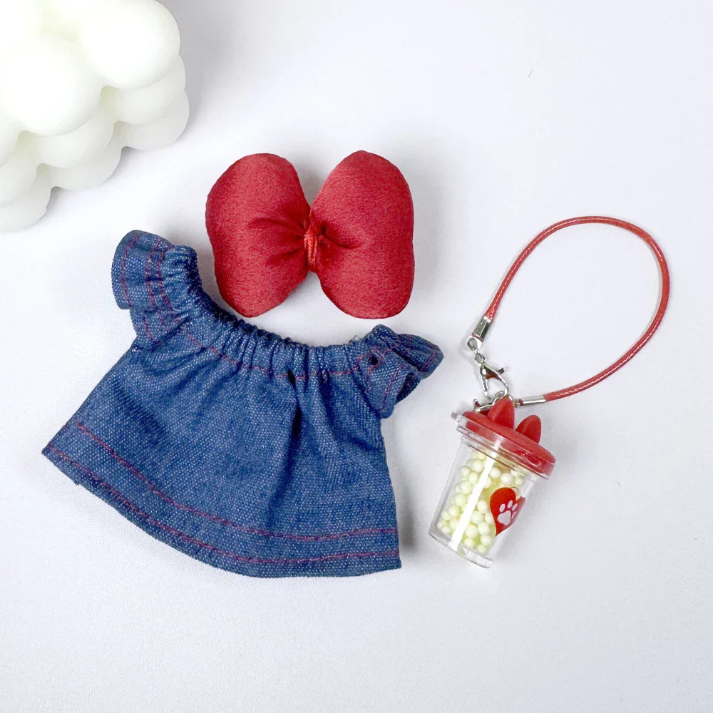JUMEET Labubu Macaron Outfit Set