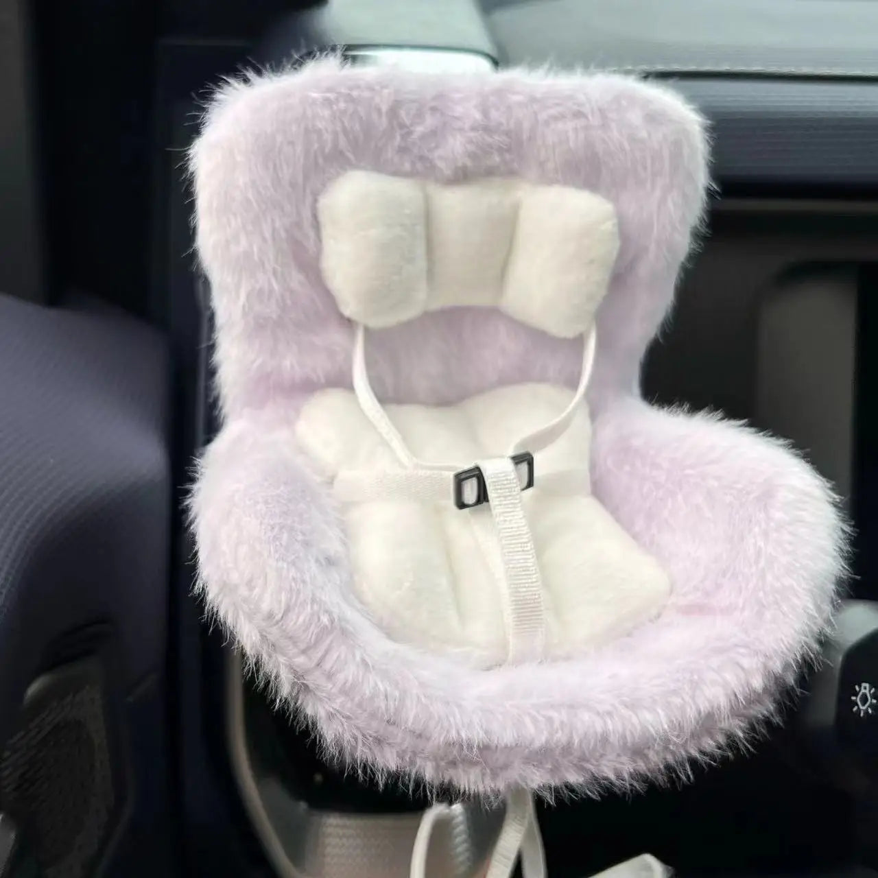Labubu Doll Car Seat Decor