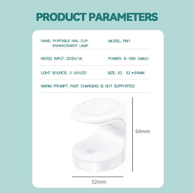 NAILPOP Small UV Nail Lamp