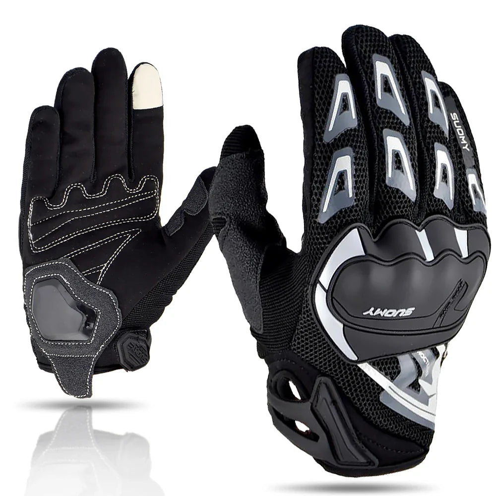 SUOMY Full Finger Motorcycle Gloves