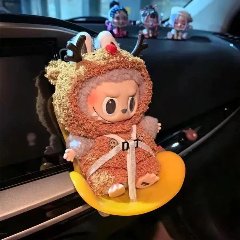 Labubu Doll Car Seat Decor