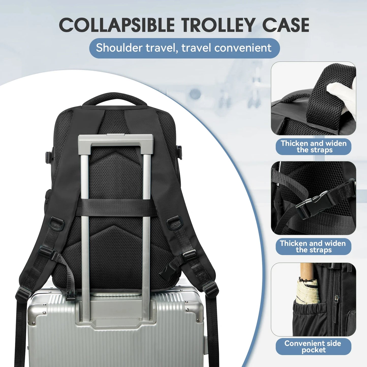 Vacuum Large Capacity Travel Backpack