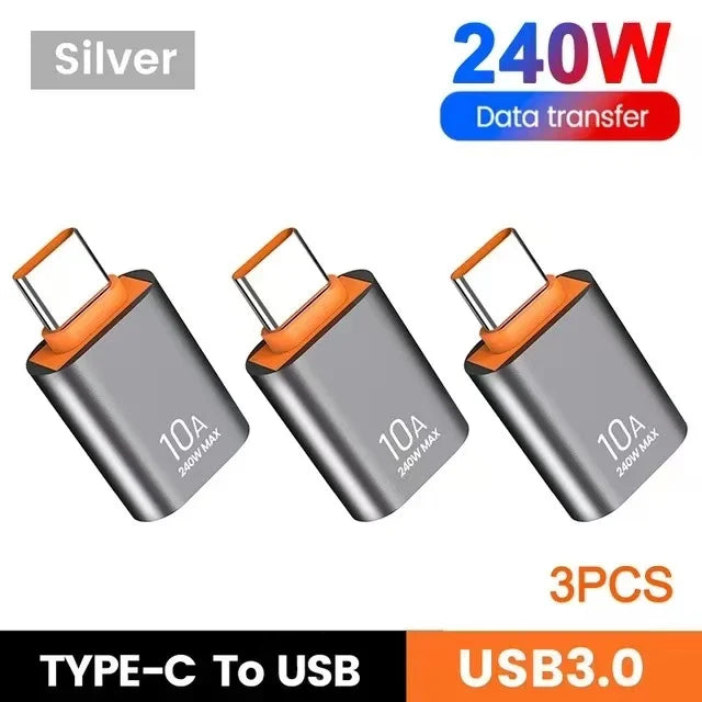 USB to Type-C Adapter 10A
