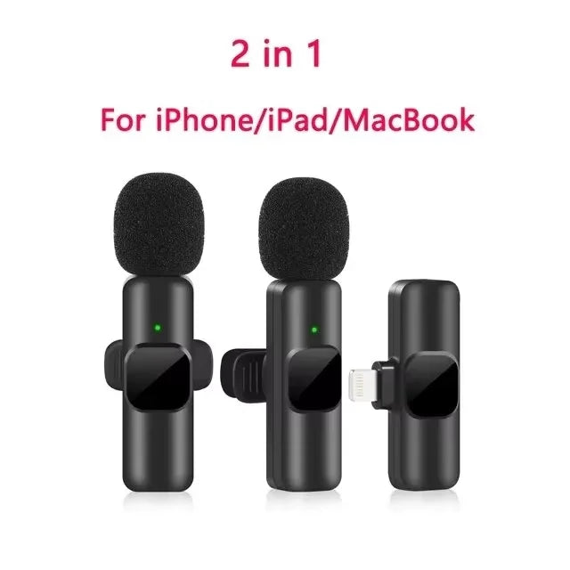 Professional Wireless Lavalier Microphone