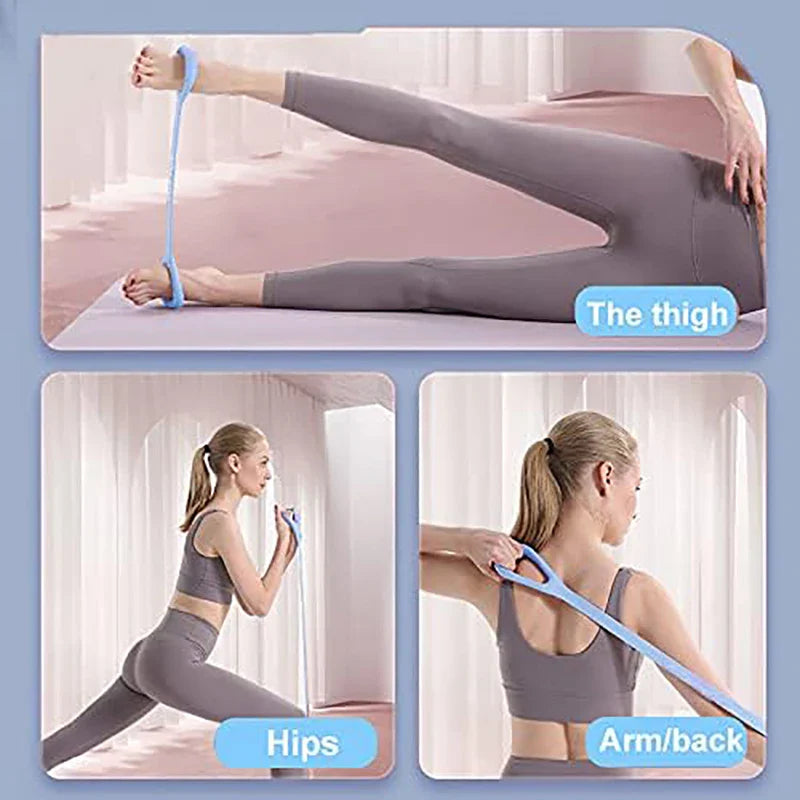 Yoga 8-Figure Stretch Strap