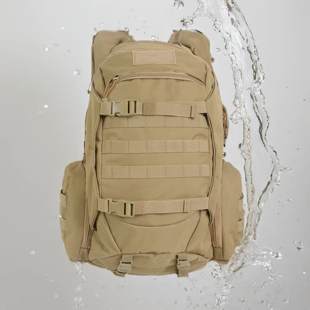 45L Waterproof Tactical Hiking Backpack