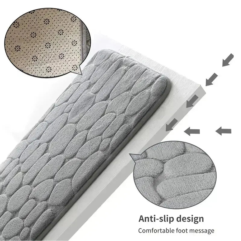 Embossed Pebble Anti Slip Carpet