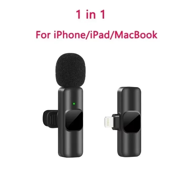 Professional Wireless Lavalier Microphone