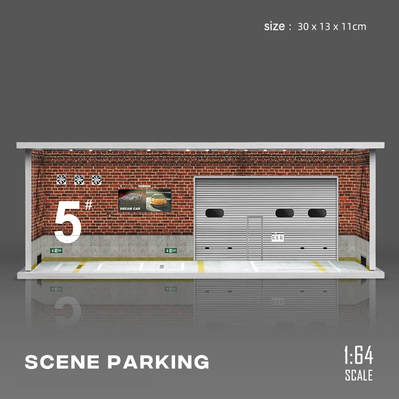 1/64 Garage Scene Model