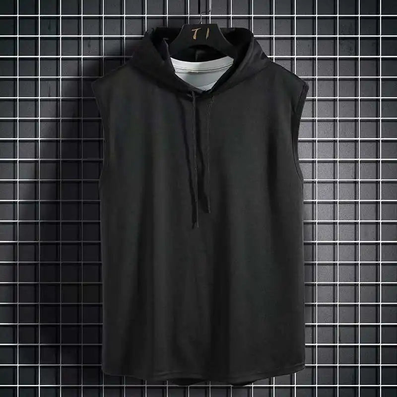 Men’s Sleeveless Tie Collar Vest
