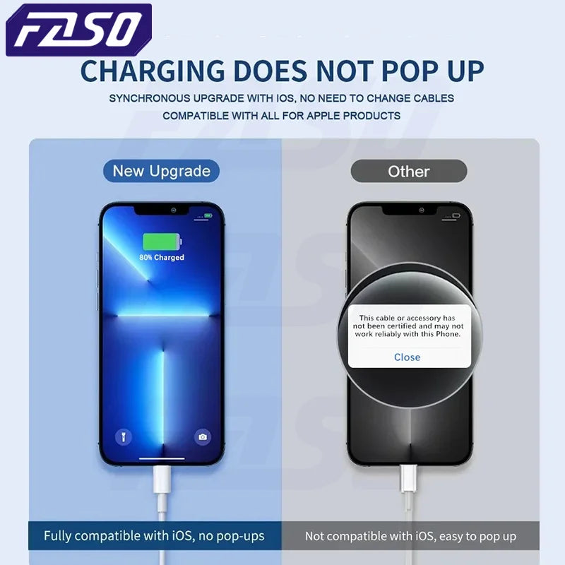FASO Fast Charging iPhone Cable