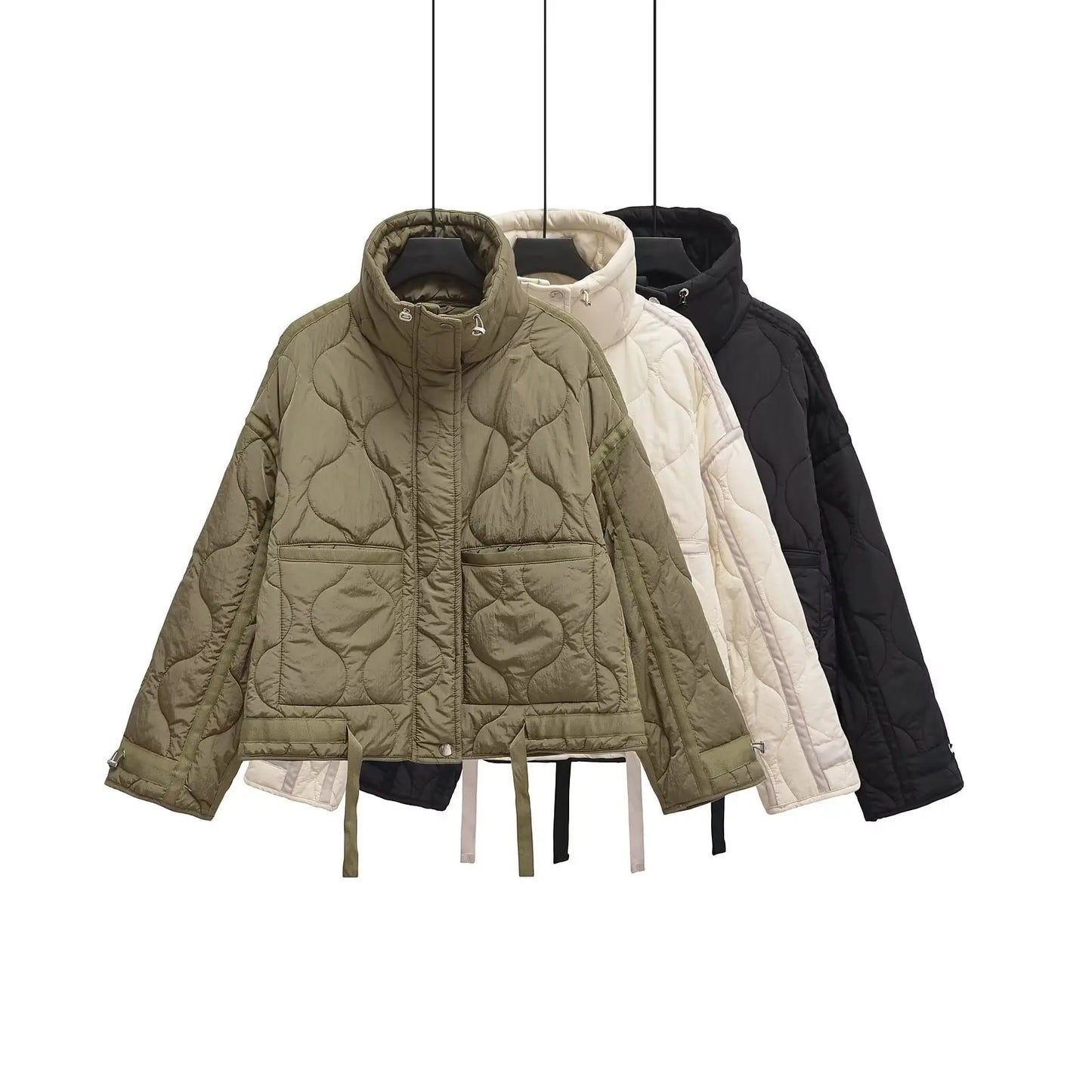 European Winter Stand Collar Jacket