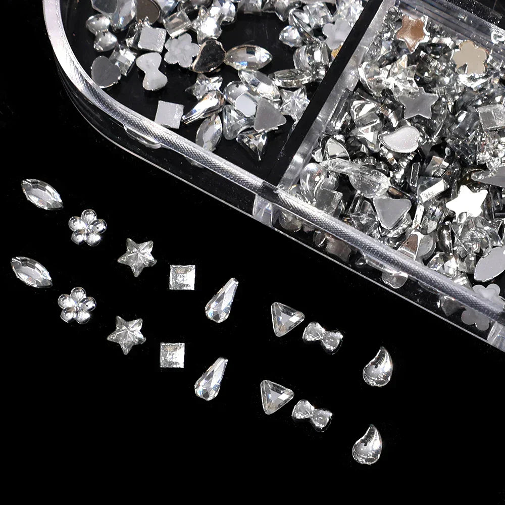 Mini Rhinestone Nail Art Kit
