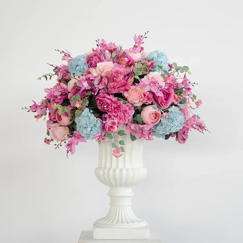 Silk Flower Ball Decoration