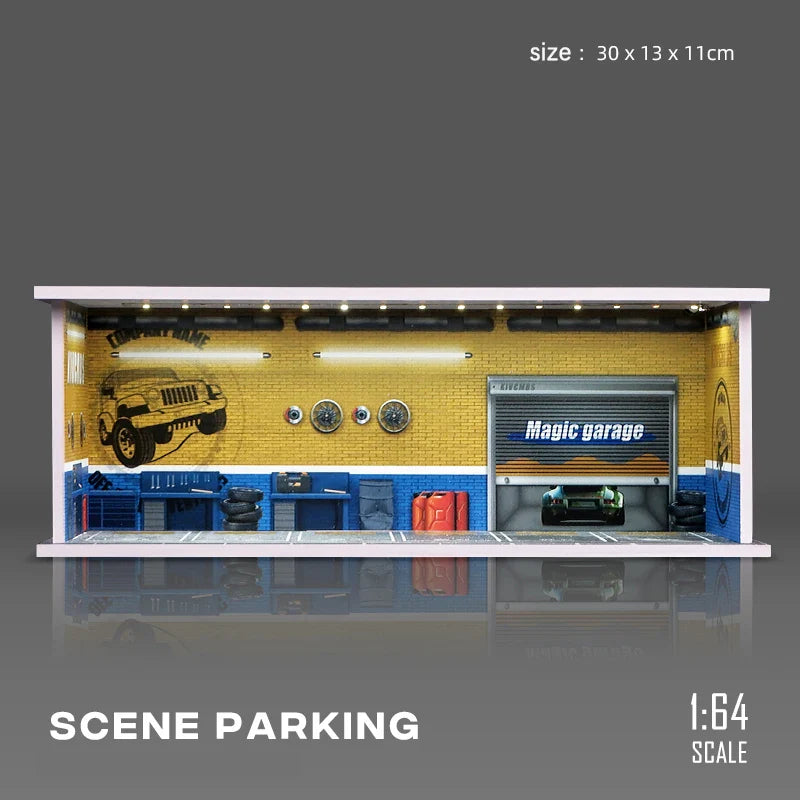 1/64 Garage Scene Model