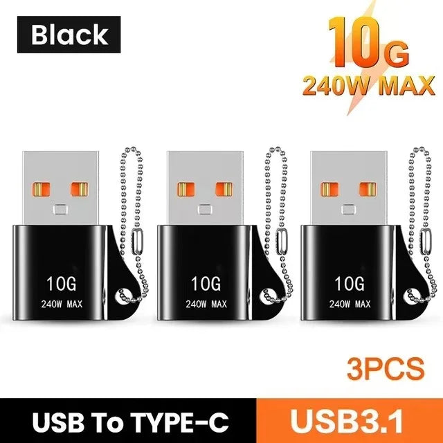 USB to Type-C Adapter 10A