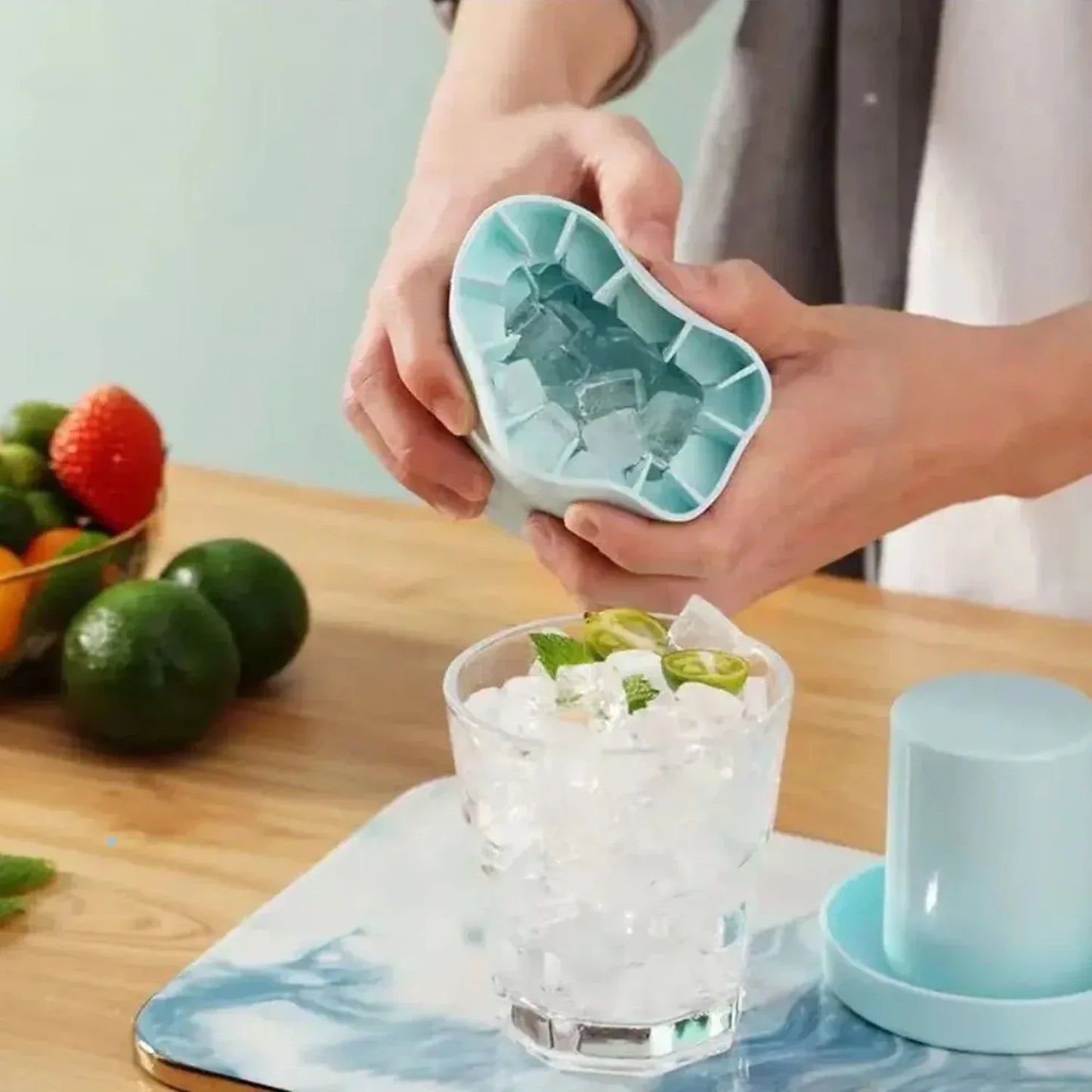 IceFun Silicone Ice Cube Mold