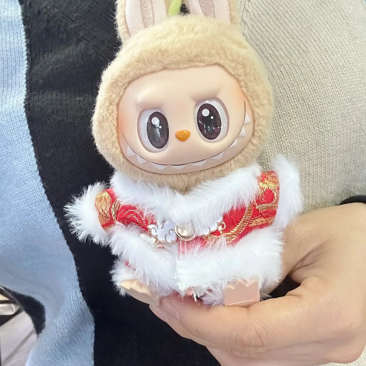 Labubu Kpop Christmas Sweater Set