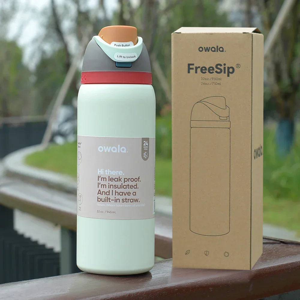 Owala FreeSip Purple Water Bottle