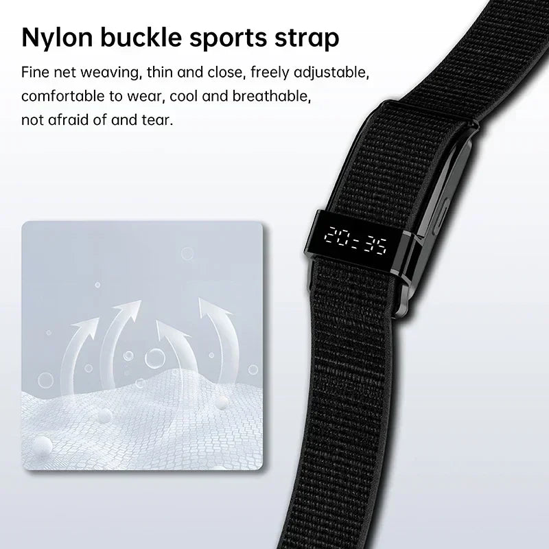 New Sport Fitness Tracker Time Display GPS Smart Bracelet Health Monitoring Pedometer Call Reminder Waterproof Smart Wristband