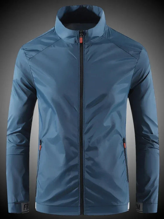 Men’s Breathable Waterproof Sunscreen Jacket
