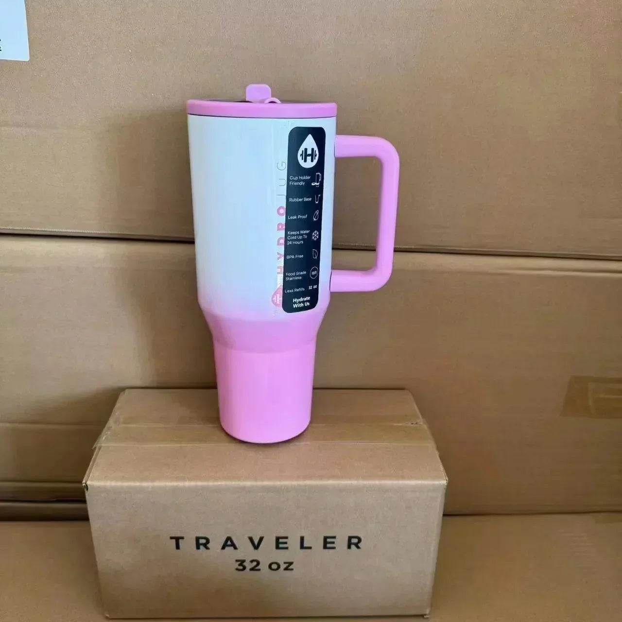 HydroJug 32 OZ Insulated Car Cup