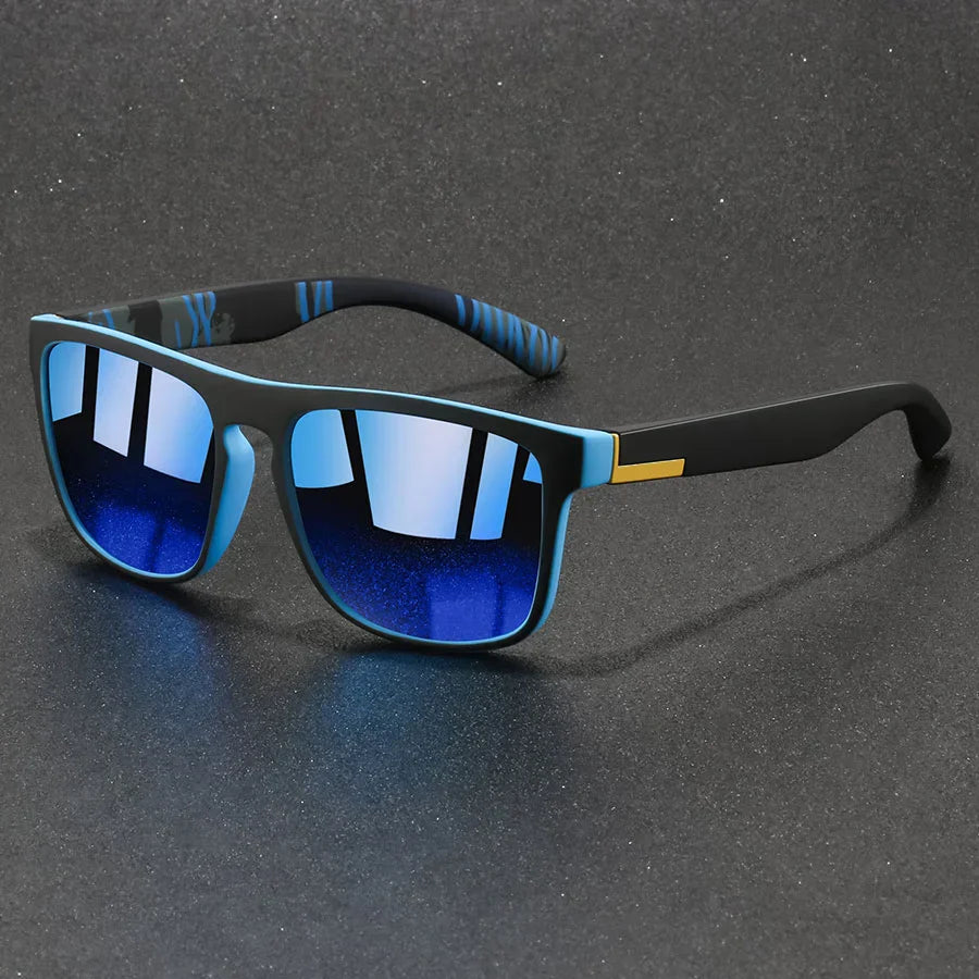Vintage Square UV400 Sports Sunglasses