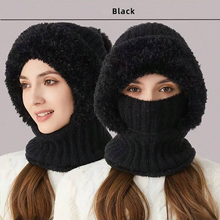 WarmthMax Thermal Lined Knit Hat - Pink