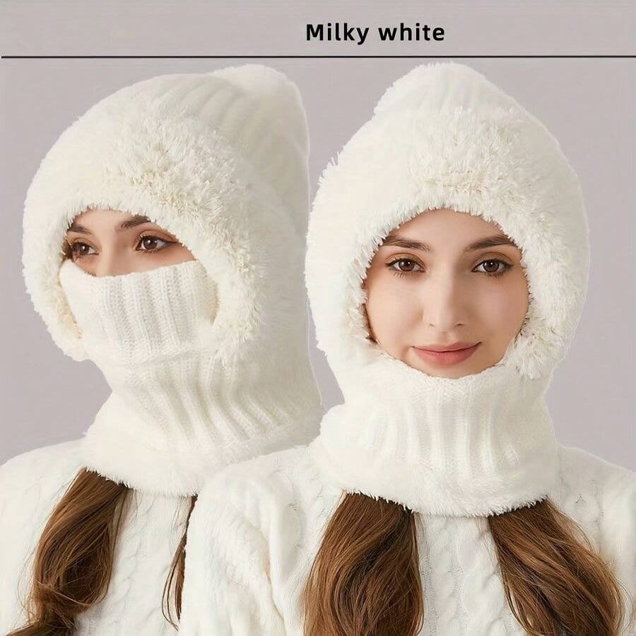 WarmthMax Thermal Lined Knit Hat - Pink