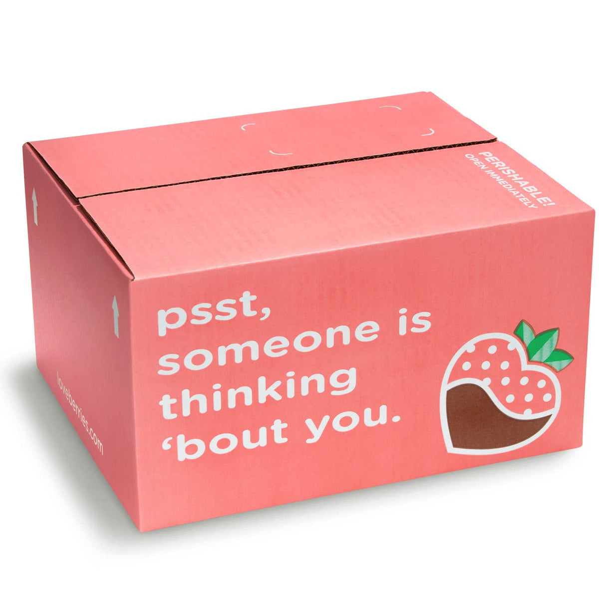 A Gift Inside | Happy Birthday Chocolate Dipped Strawberries – 12 Giant Berries