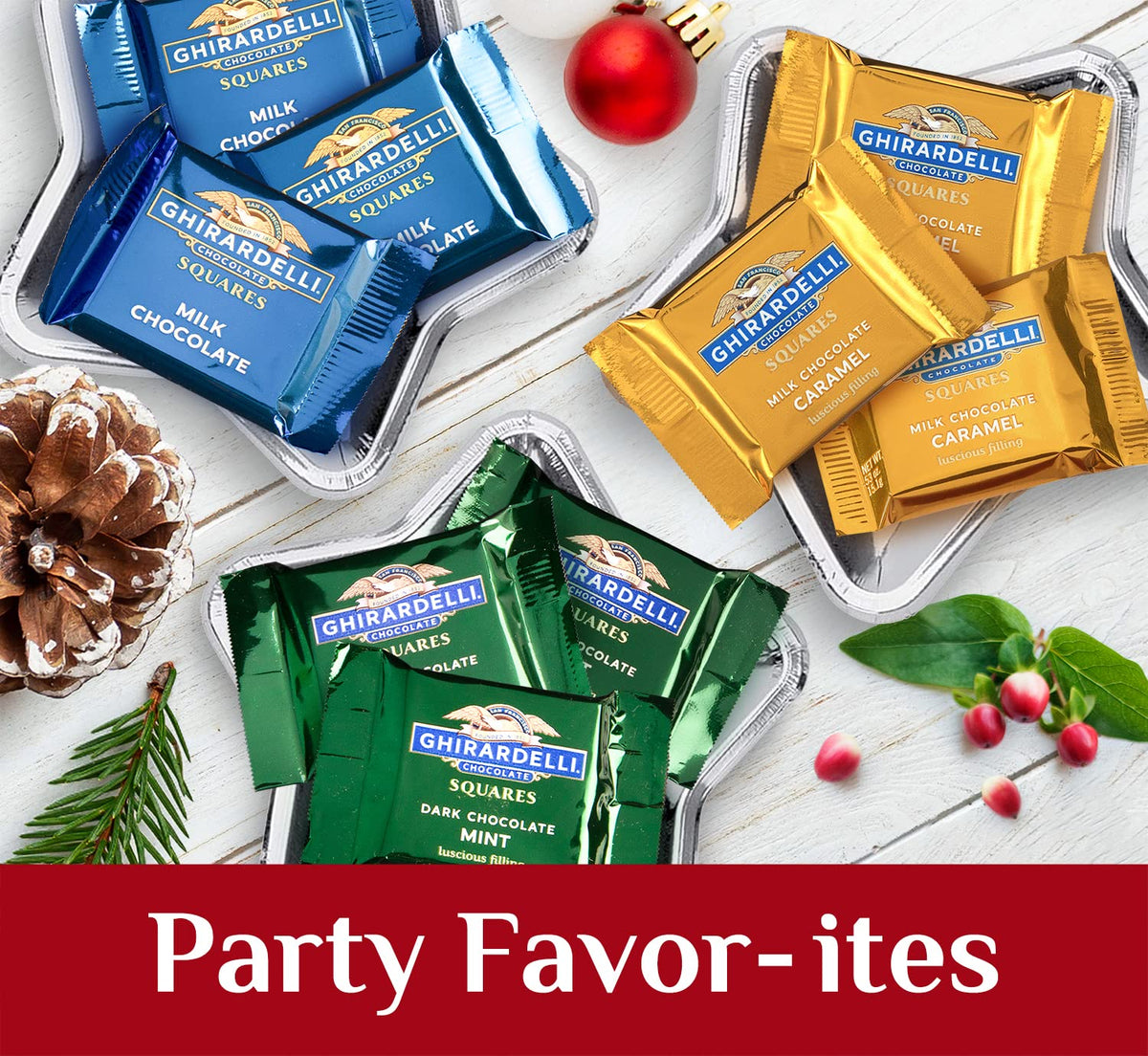A Gift Inside Ghirardelli Chocolate Celebration Gift Box – Premium Gifting