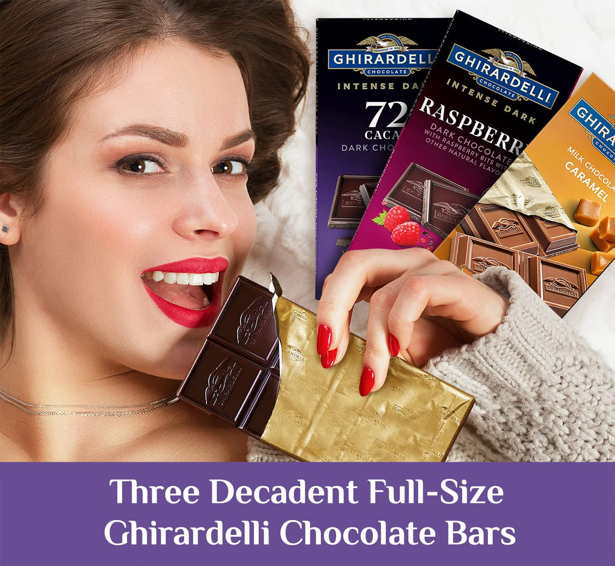 A Gift Inside Ghirardelli Chocolate Celebration Gift Box – Premium Gifting