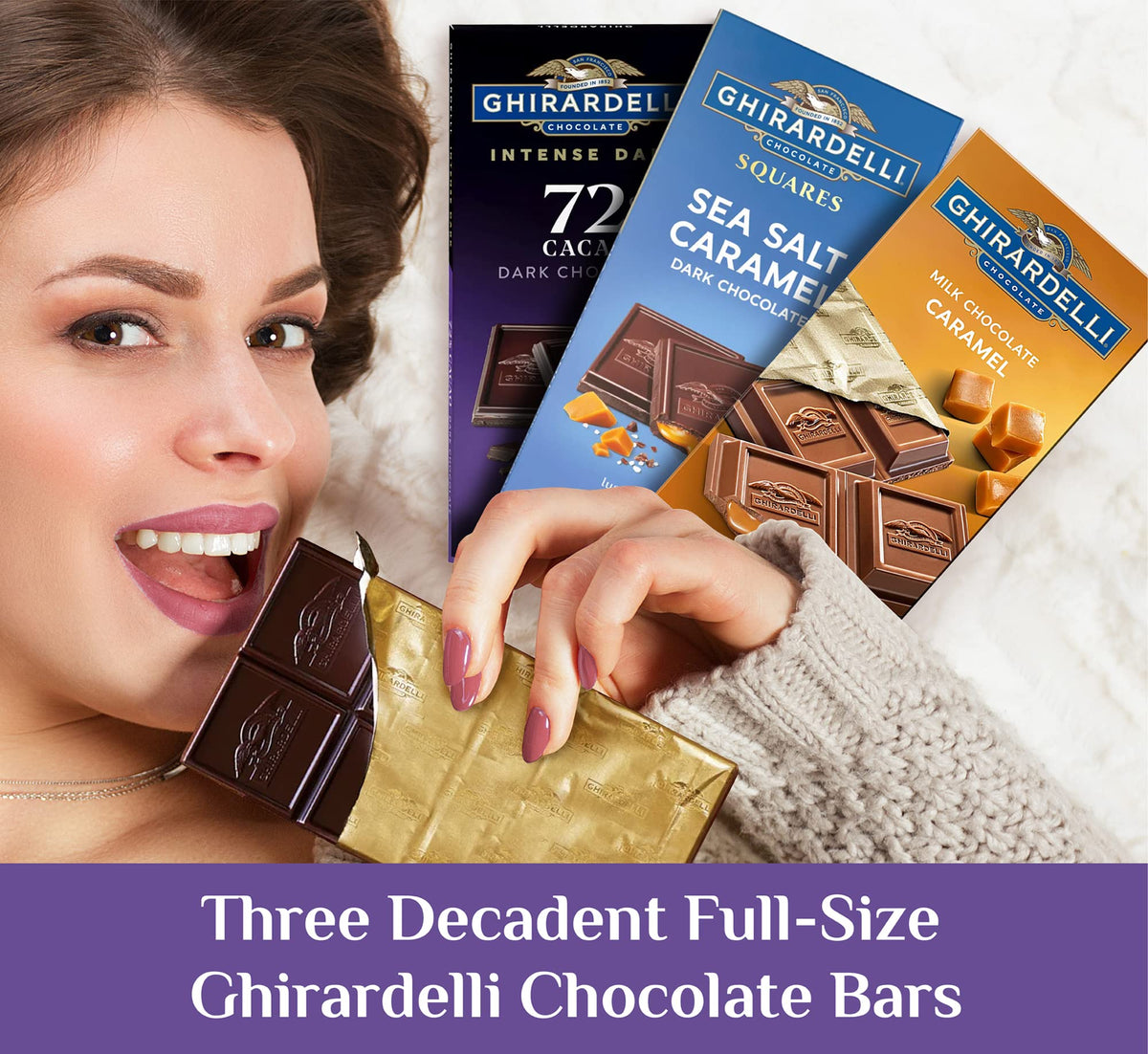 A Gift Inside Signature Ghirardelli Chocolate Delights Gift Basket