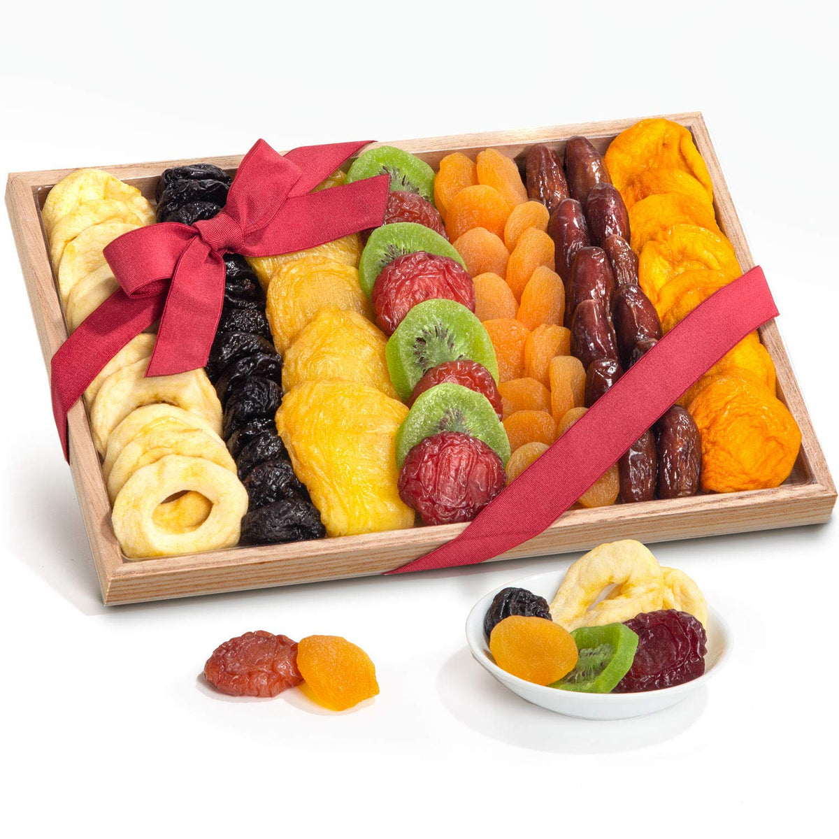 A Gift Inside – Simply Dried Fruit Gift Tray Basket, Nut Free, 25 oz