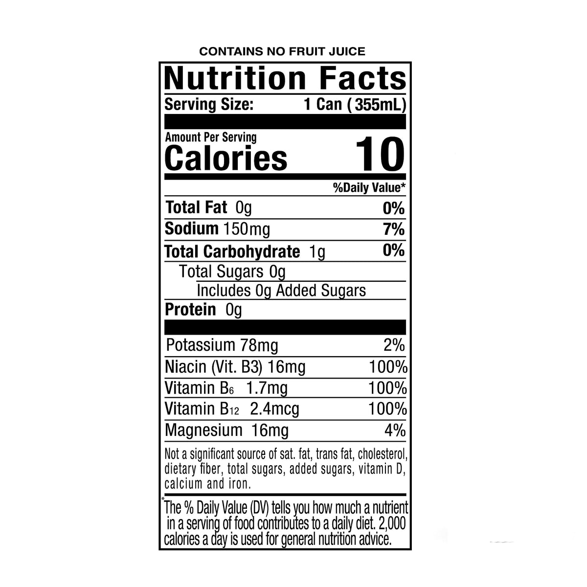 Accelerator Energy Drink Berry Lemonade — Zero Sugar, 200mg Caffeine (12-Pack)