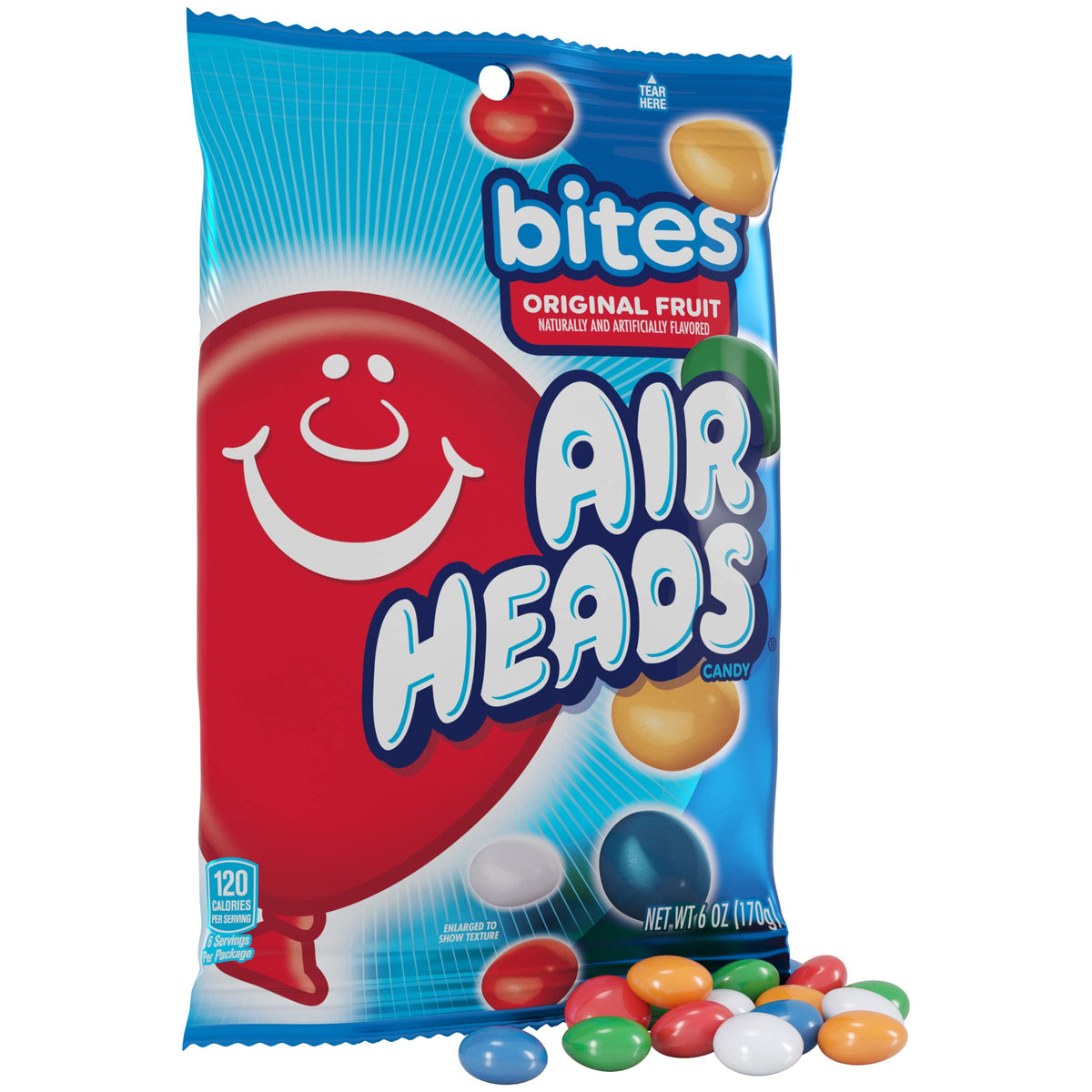 Airheads Candy Bites – 12-Pack Chewy Fruit Candy, Individually Wrapped