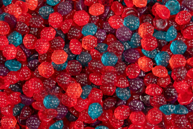 Albanese World's Best Mixed Gummi Berries — 5lbs Bulk Gummy Candy