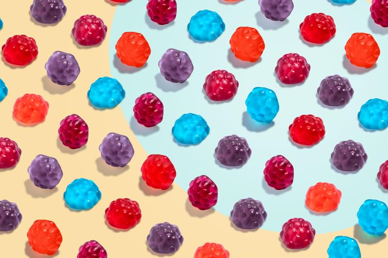 Albanese World's Best Mixed Gummi Berries — 5lbs Bulk Gummy Candy