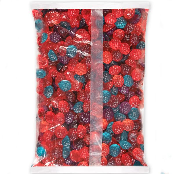Albanese World's Best Mixed Gummi Berries — 5lbs Bulk Gummy Candy