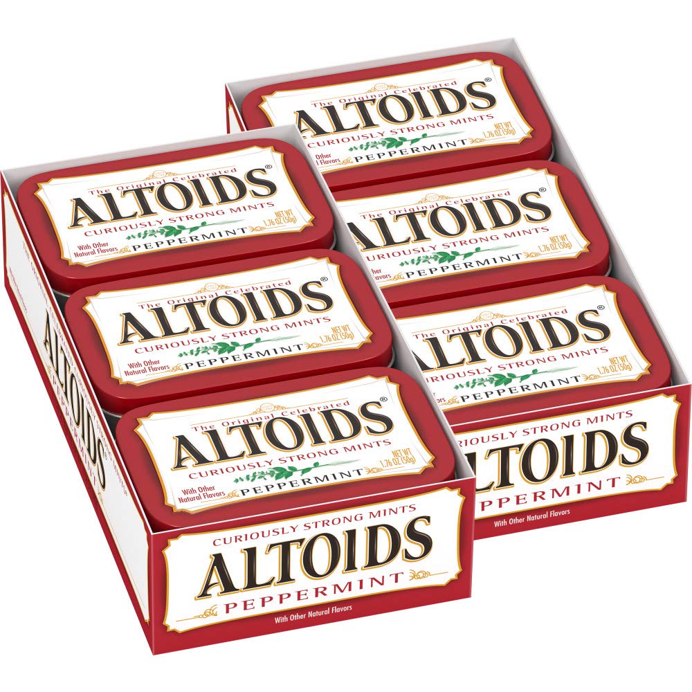 Altoids Classic Peppermint Breath Mints — 12-Pack, 1.76 oz Each