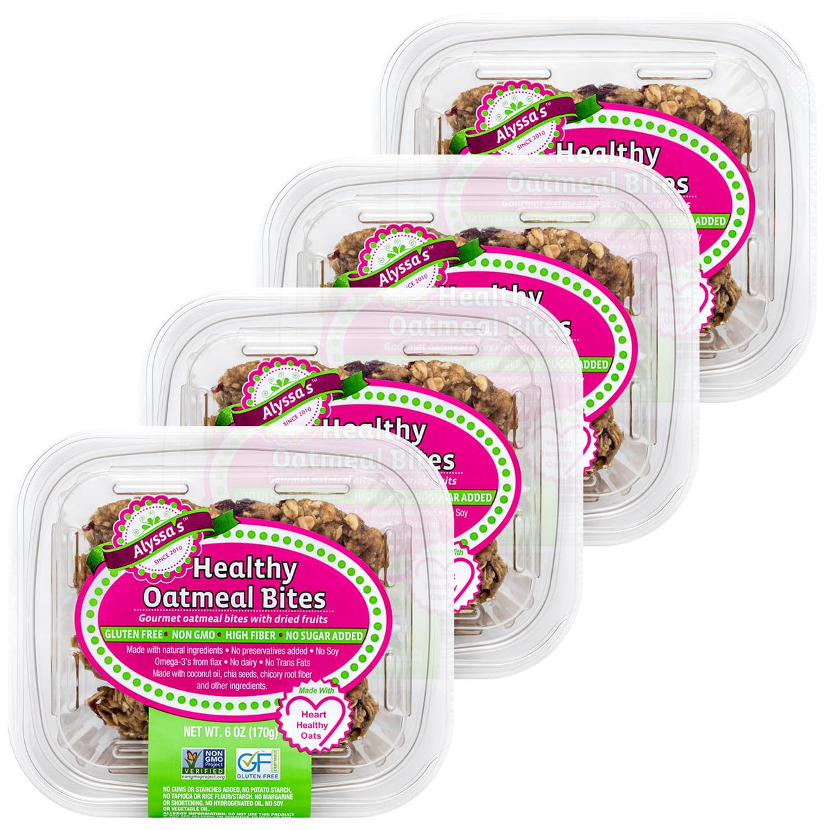 Alyssa's Gluten Free Oatmeal Cookies - Pack of 4 | ALYSSA'S SINCE 2010
