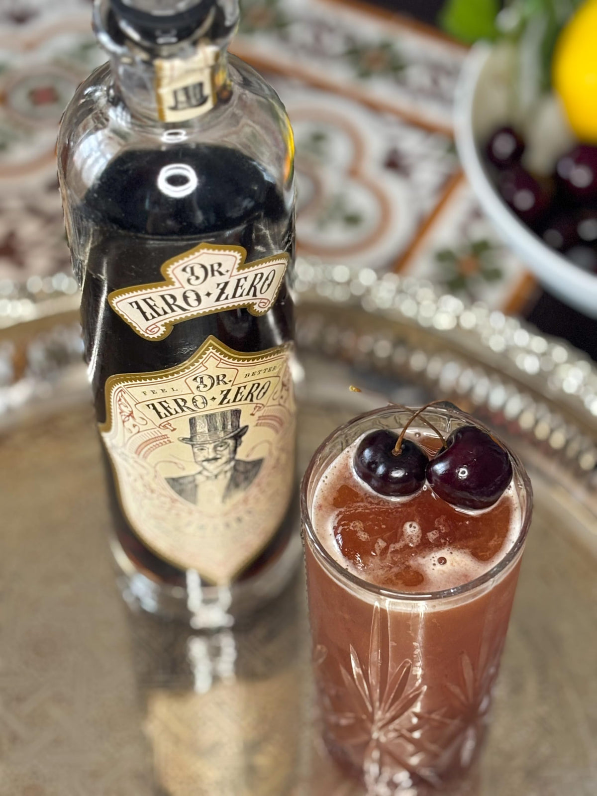 Dr Zero Zero AmarNo – Award-Winning Non-Alcoholic Amaro, After-Dinner Digestif, 700ml