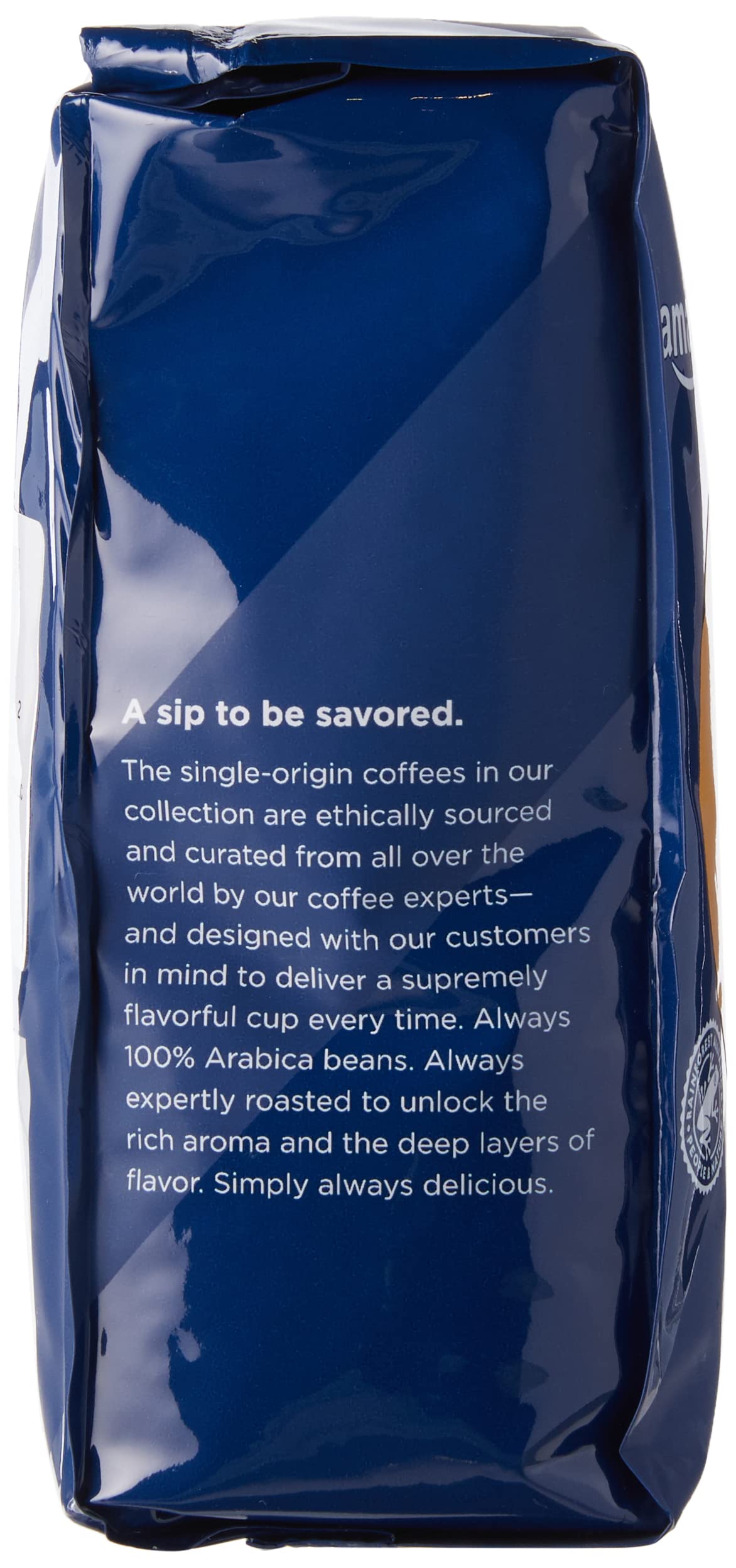 Amazon Fresh Rwanda Whole Bean Coffee – Light Roast, 12 oz (Pack of 3)