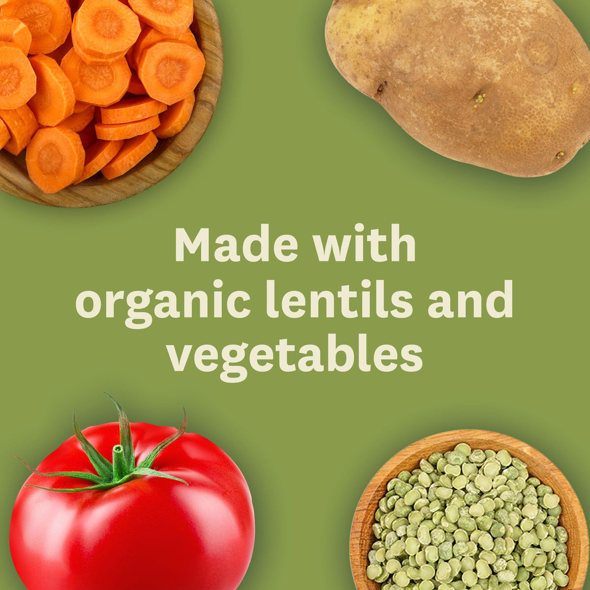 Amy's Organic Light in Sodium Lentil Vegetable Soup – Gluten Free, Vegan, 14.5 oz (12 Pack)