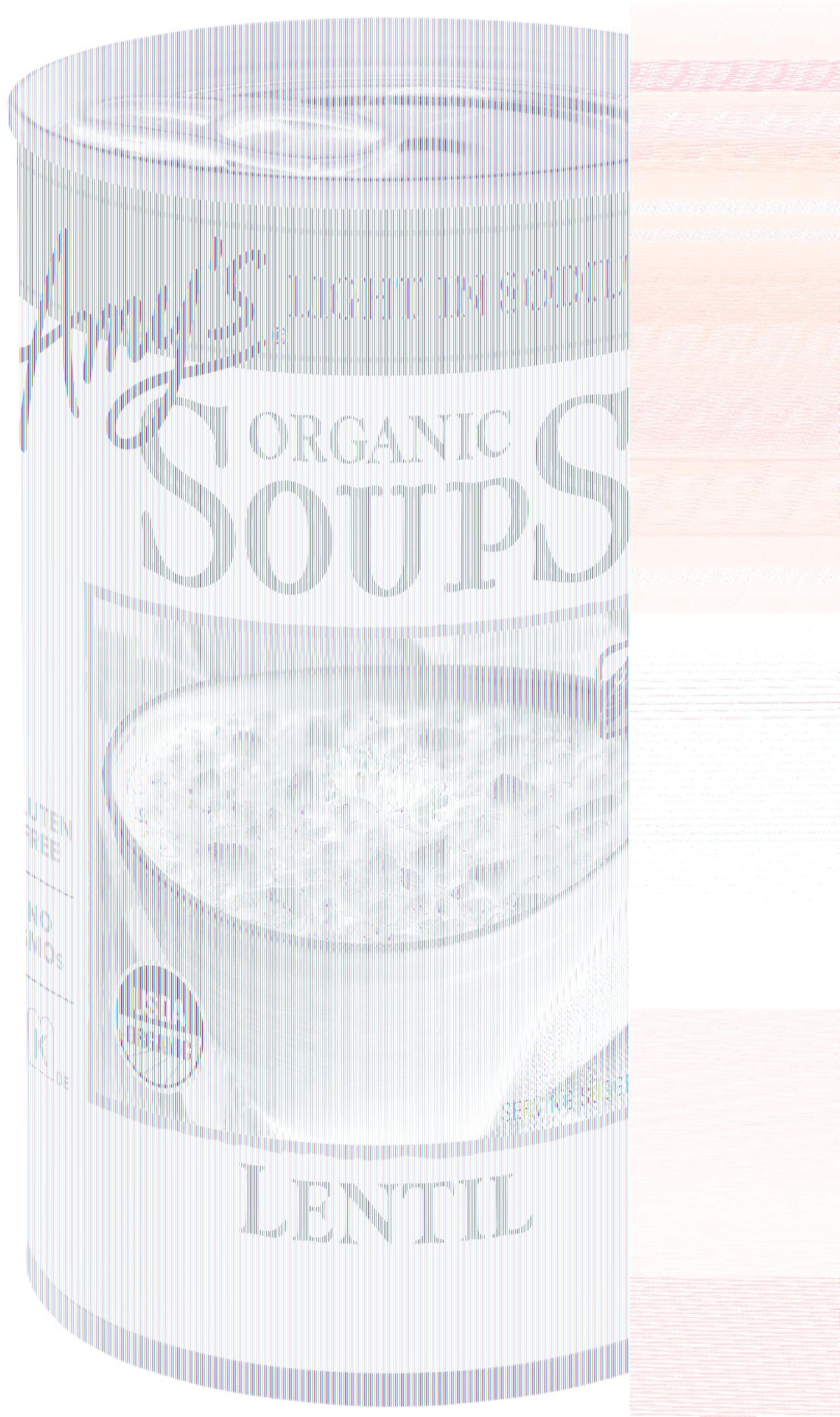 Amy’s Organic Lentil Soup – Gluten Free, Vegan, 14.5 oz Cans (6-Pack)