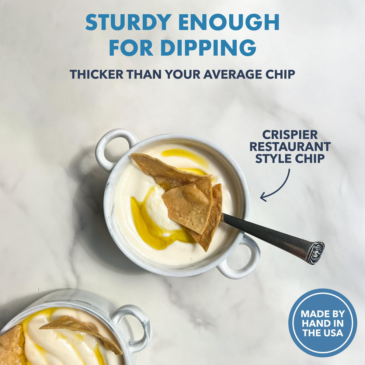 Ancient Crunch MASA Chips – White Corn Tortilla Chips in Beef Tallow, Seed-Oil Free & Gluten Free (2 Pack x 5 oz)