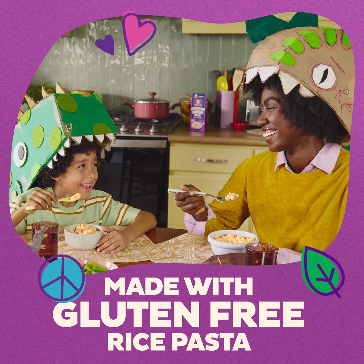 Annie's Gluten Free Rice Pasta and White Cheddar, Made with Real Cheese, 6 oz (Pack of 12)