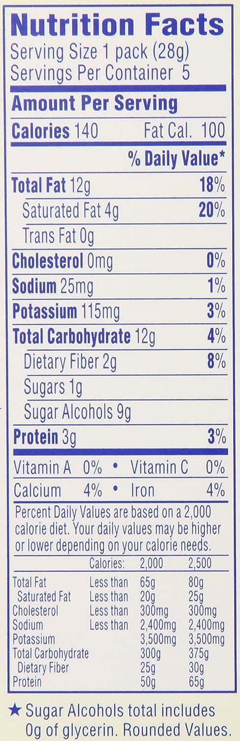 Atkins Endulge Chocolate Covered Almonds – 4-Pack, 1oz Pouches, Keto Friendly