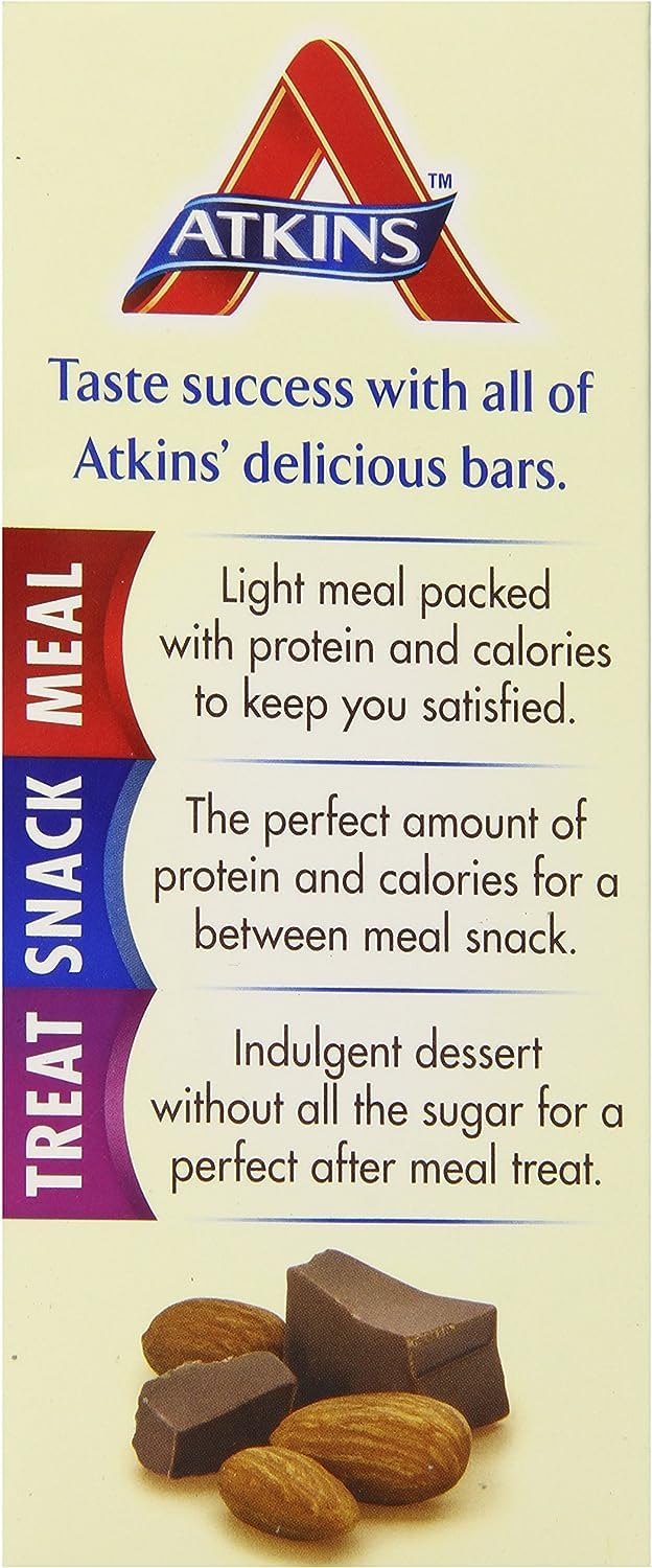Atkins Endulge Chocolate Covered Almonds – 4-Pack, 1oz Pouches, Keto Friendly