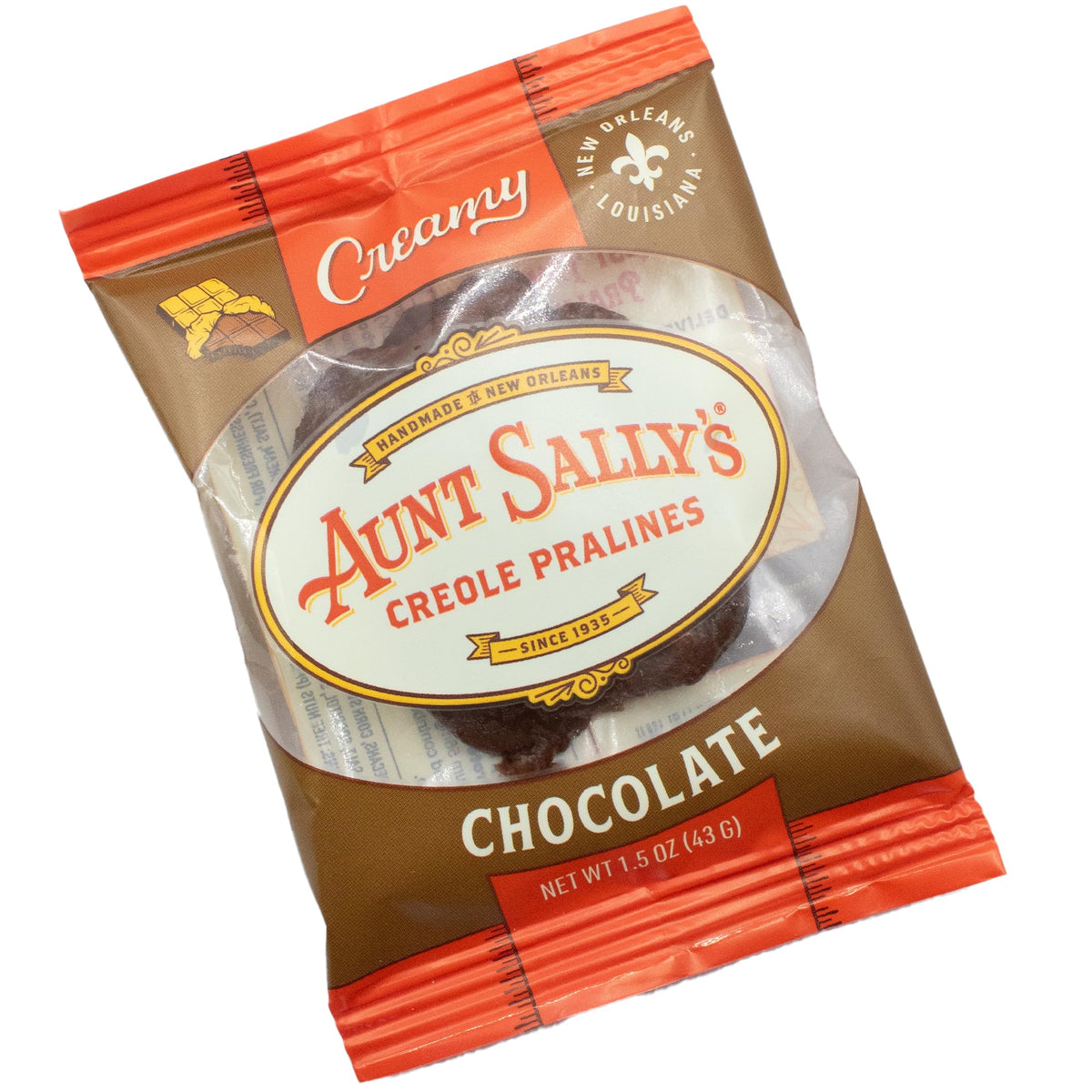 Aunt Sally's Creamy Pralines – 12 Count Box | New Orleans' Most Famous Handmade Pecan Candy